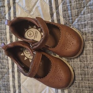Stride Rite Leather Mary Jane Kids Shoes 8